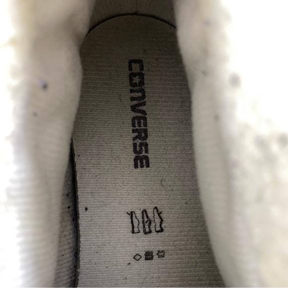 CONVERSE Chuck Taylor All Stars Suede With Sherpa Lining Color Brown SZ 5 Junior - Picture 9 of 11